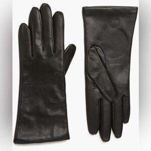 Cashmere lined leather gloves NWT